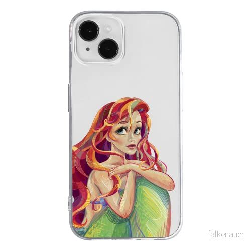 ERT GROUP mobiltelefonfodral för Apple Iphone 14 PLUS originalt och officiellt licensierat Disney mönster Ariel 004 optimalt anpassad till formen på mobiltelefonen, gedeeltelijk transparant 5905131906250
