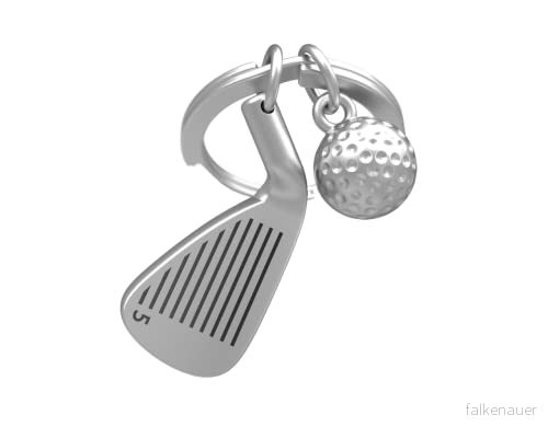 METALMORPHOSE Nyckelring för klubb och golfboll MTM929 01, Färg: grå, 32 5404006033829