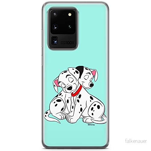 ERT GROUP mobiltelefonfodral för Samsung S20 ULTRA / S11 PLUS originalt och officiellt licensierat Disney mönster Dalmatians 005 anpassad till formen på mobiltelefonen, fodral tillverkad av TPU plast 5905131171160