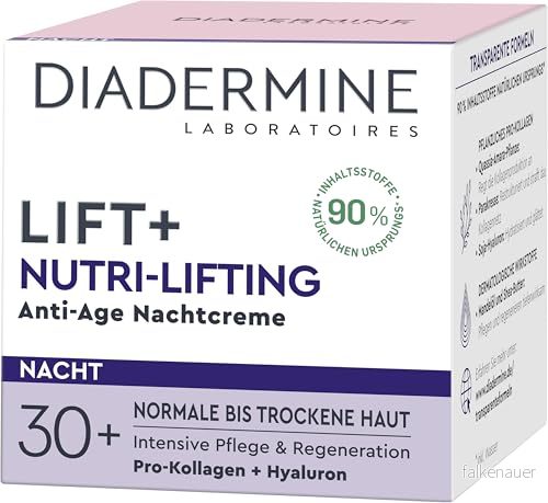 Diadermine Lift+ nattvård Nutri Lifting nattkräm, 50 ml 4015100201611