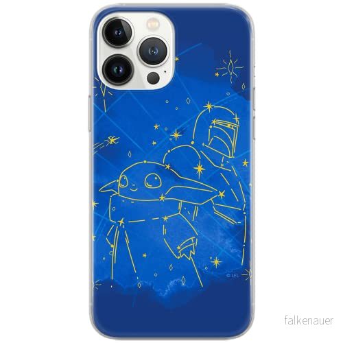ERT GROUP mobiltelefonfodral för Samsung S21 PLUS originalt och officiellt licensierat Star Wars mönster Baby Yoda 023 optimalt anpassad till formen på mobiltelefonen, fodral tillverkad av TPU plast 5904805076893