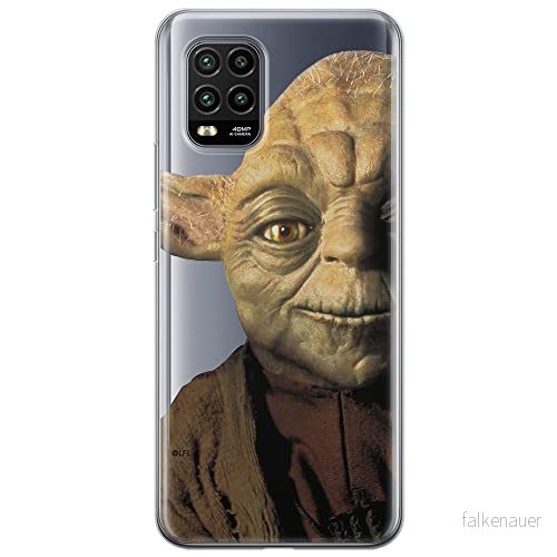 ERT GROUP mobiltelefonfodral för Xiaomi MI 10 LITE originalt och officiellt licensierat Star Wars mönster Yoda 004 optimalt anpassad till formen på mobiltelefonen, gedeeltelijk transparant 5903537165806