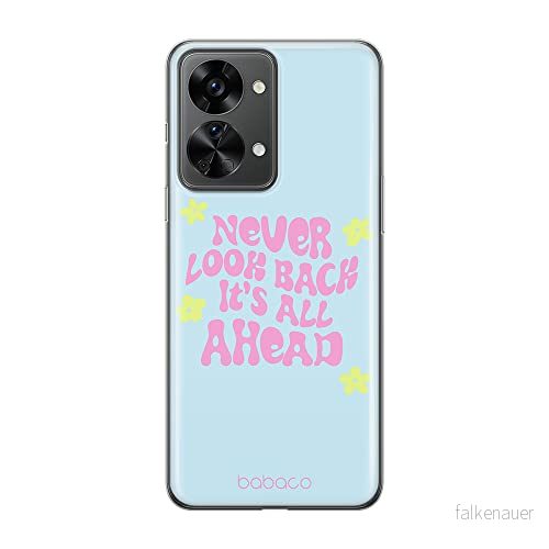ERT GROUP mobiltelefonfodral för Oneplus NORD 2T 5G originalt och officiellt licensierat Babaco mönster Never look back 005 anpassad till formen på mobiltelefonen, fodral tillverkad av TPU plast 5905511269906