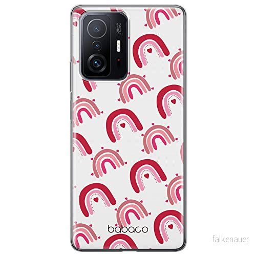 ERT GROUP mobiltelefonfodral för Xiaomi 11T 5G / PRO originalt och officiellt licensierat Babaco mönster Rainbow 001 optimalt anpassad till formen på mobiltelefonen, gedeeltelijk transparant 5904805560033