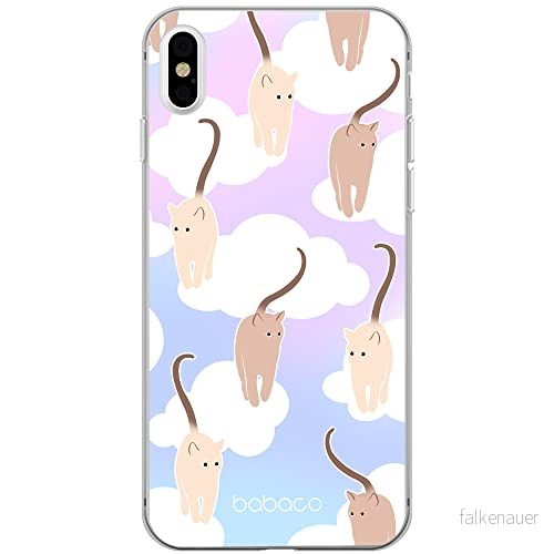 ERT GROUP mobiltelefonfodral för Iphone XS Max originalt och officiellt licensierat Babaco mönster Cats 015 optimalt anpassad till formen på mobiltelefonen, fodral tillverkad av TPU plast 5905131071767