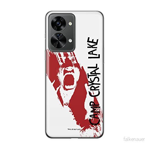 ERT GROUP mobiltelefonfodral för Oneplus NORD 2T 5G originalt och officiellt licensierat Horror mönster Friday the 13th 010 anpassad till formen på mobiltelefonen, fodral tillverkad av TPU plast 5905511277444