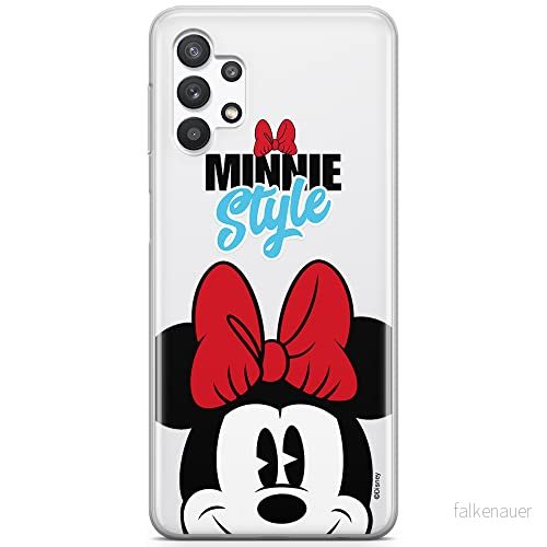 ERT GROUP mobiltelefonfodral för Samsung A32 5G originalt och officiellt licensierat Disney mönster Minnie 027 optimalt anpassad till formen på mobiltelefonen, gedeeltelijk transparant 5903040055977