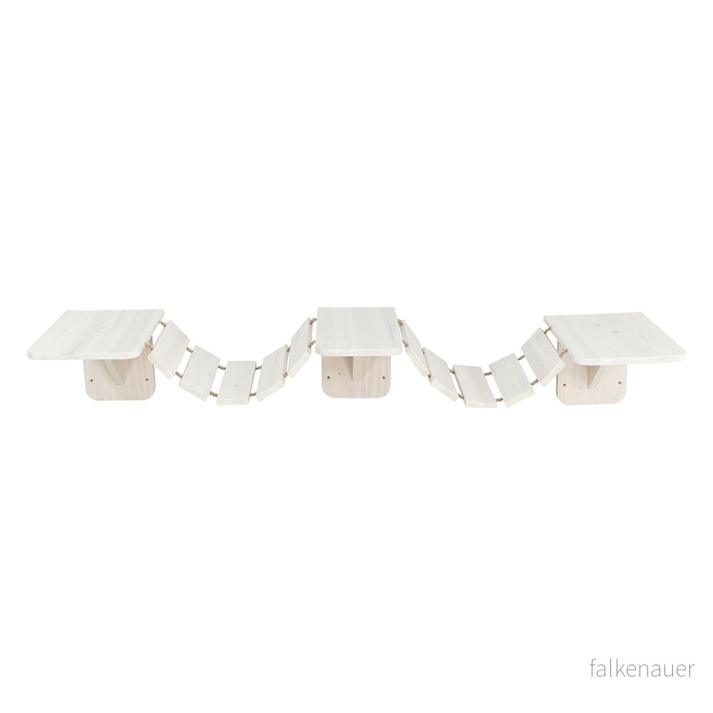 Trixie Climbing Ladder for Wall Mounting 150 cm white 4011905499314