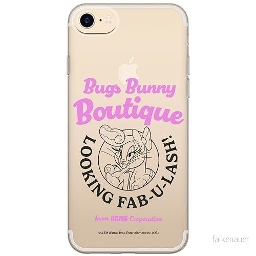 ERT GROUP mobiltelefonfodral för Iphone 7/8/ SE 2/ 3 originalt och officiellt licensierat Looney Tunes mönster Lola 011 optimalt anpassad till formen på mobiltelefonen, gedeeltelijk transparant 5905795075200