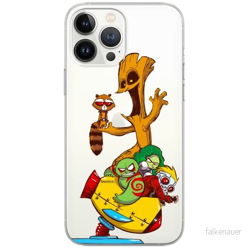 ERT GROUP mobiltelefonfodral för Xiaomi REDMI NOTE 9 PRO/ 9S originalt och officiellt licensierat Marvel mönster Guardians of the Galaxy 020, gedeeltelijk transparant 5903040322246