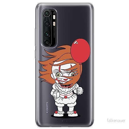 ERT GROUP mobiltelefonfodral för Xiaomi MI NOTE 10 Lite originalt och officiellt licensierat Horror mönster It 005 optimalt anpassad till formen på mobiltelefonen, gedeeltelijk transparant 5905131955746