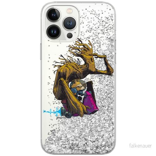 ERT GROUP mobiltelefonfodral för Apple Iphone 12 Mini originalt och officiellt licensierat Marvel mönster Guardians of the Galaxy 004, med glitter overflow effekt 5903040380901