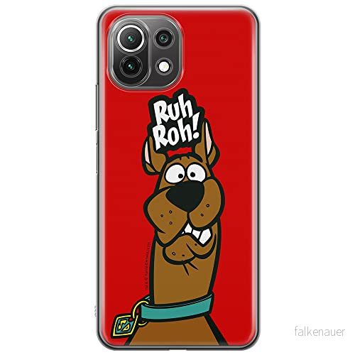 ERT GROUP mobiltelefonfodral för Xiaomi 11 LITE 4G/5G originalt och officiellt licensierat Scooby Doo mönster 007, fodral tillverkad av TPU plast 5903932729405