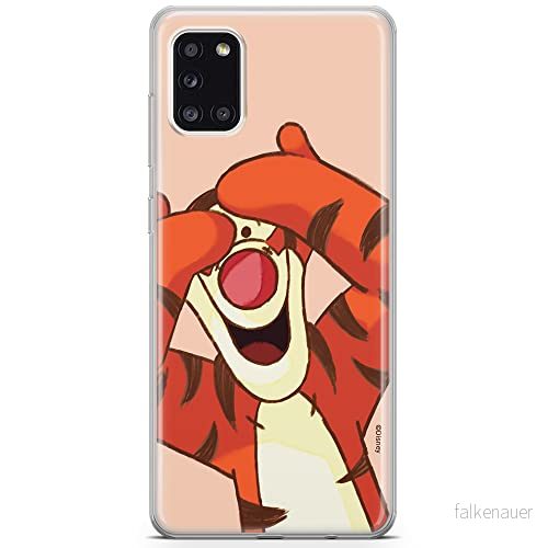 ERT GROUP mobiltelefonfodral för Samsung A31 originalt och officiellt licensierat Disney mönster Winnie the Pooh and friends 035 anpassad till formen på mobiltelefonen, fodral tillverkad av TPU plast 5903537496528