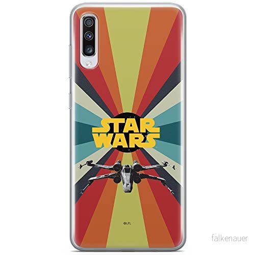 ERT GROUP mobiltelefonfodral för Samsung A70 originalt och officiellt licensierat Star Wars mönster 039 optimalt anpassad till formen på mobiltelefonen, fodral tillverkad av TPU plast 5903537346755