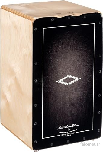 Meinl Artisan String Cajon med ebenholtad spånskiva/baltisk björkkropp tillverkad i Spanien Solea linje, 2 års garanti (AESLEYB) 840553088991