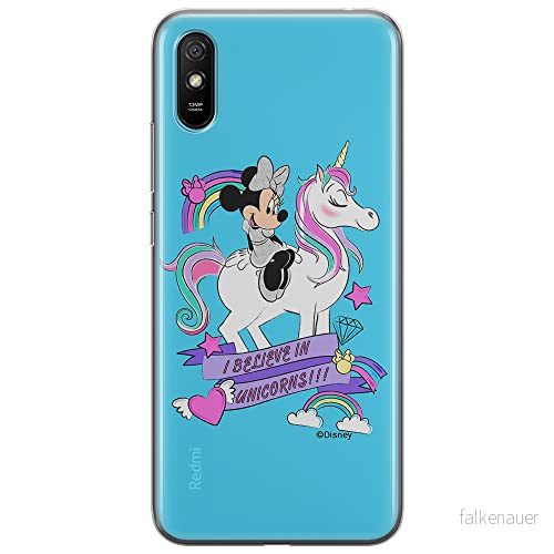 ERT GROUP mobiltelefonfodral för Xiaomi REDMI 9A originalt och officiellt licensierat Disney mönster Minnie 035 optimalt anpassad till formen på mobiltelefonen, fodral tillverkad av TPU plast 5903040272084