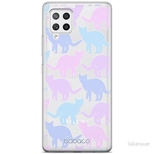 ERT GROUP mobiltelefonfodral för Samsung A42 5G originalt och officiellt licensierat Babaco mönster Cats 011 optimalt anpassad till formen på mobiltelefonen, gedeeltelijk transparant 5905131070890