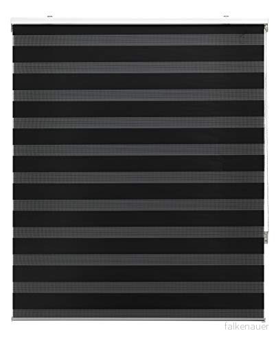 Blindecor Estor Rollbar natt och dag skräddarsydd Dubbellager Svart färg 60 x 250 cm (bredd efter höjd) Tygstorlek 57 245 Fönsterbrädor 8434363278493