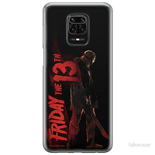 ERT GROUP mobiltelefonfodral för Xiaomi REDMI NOTE 9 PRO/ 9S originalt och officiellt licensierat Horror mönster Friday the 13th 011, fodral tillverkad av TPU plast 5905511105426