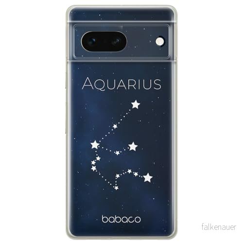 ERT GROUP mobiltelefonfodral för Google PIXEL 7 originalt och officiellt licensierat Babaco mönster Zodiac Constellation 011 anpassad till formen på mobiltelefonen, fodral tillverkad av TPU plast 5905795144227
