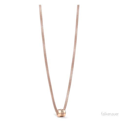 BERING Damkedjor i roséguld glänsande Arctic Symphony Collection med Rostfritt stål FAM2-R-ME-N-450, 450, stål, Ingen ädelsten 5710718270729