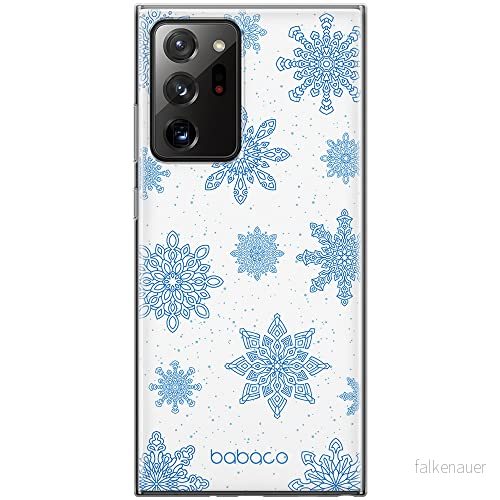 ERT GROUP mobiltelefonfodral för Samsung GALAXY NOTE 20 ULTRA originalt och officiellt licensierat Babaco mönster Winter 004 anpassad till formen på mobiltelefonen, fodral tillverkad av TPU plast 5903040357248