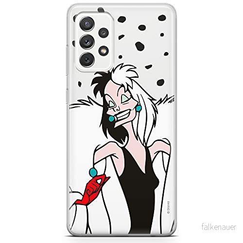 ERT GROUP mobiltelefonfodral för Samsung A73 5G originalt och officiellt licensierat Disney mönster Cruella 004 optimalt anpassad till formen på mobiltelefonen, gedeeltelijk transparant 5904805520426
