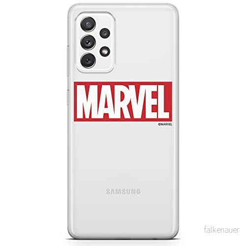 ERT GROUP mobiltelefonfodral för Samsung A73 5G originalt och officiellt licensierat Marvel mönster 006 optimalt anpassad till formen på mobiltelefonen, gedeeltelijk transparant 5904805513336