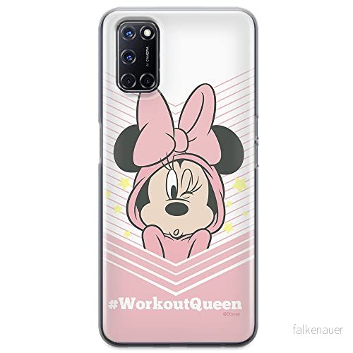 ERT GROUP mobiltelefonfodral för Oppo A92/ A72/ A52 originalt och officiellt licensierat Disney mönster Minnie 053 optimalt anpassad till formen på mobiltelefonen, fodral tillverkad av TPU plast 5903040200964