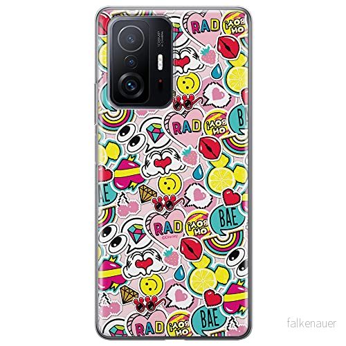 ERT GROUP mobiltelefonfodral för Xiaomi 11T 5G / PRO originalt och officiellt licensierat Disney mönster Mickey & Minnie 014, fodral tillverkad av TPU plast 5904805553257