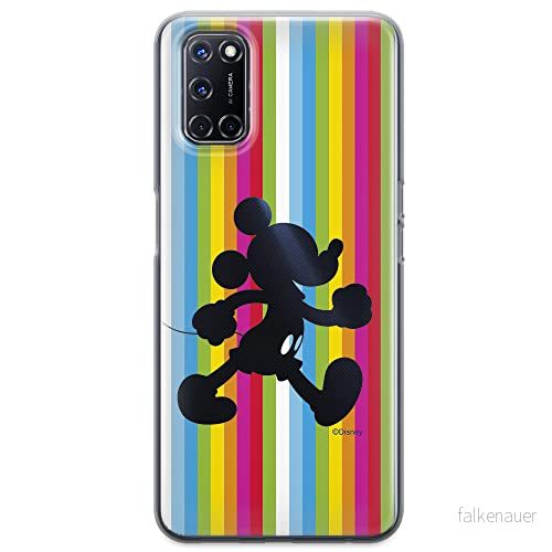 ERT GROUP mobiltelefonfodral för Oppo A92/ A72/ A52 originalt och officiellt licensierat Disney mönster Mickey 028 optimalt anpassad till formen på mobiltelefonen, gedeeltelijk transparant 5903040199183