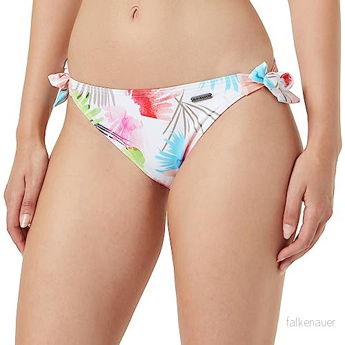 Firefly Rosa Bikinitrosor White/Flower 38 4025931536264