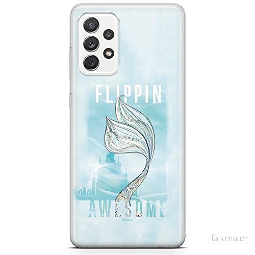 ERT GROUP mobiltelefonfodral för Samsung A52 5G / LTE 4G A52S originalt och officiellt licensierat Disney mönster Ariel 006, fodral tillverkad av TPU plast 5904805455322