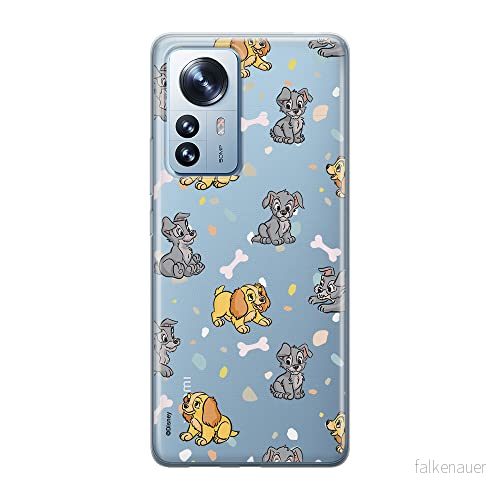 ERT GROUP mobiltelefonfodral för Xiaomi 12 / 12X originalt och officiellt licensierat Disney mönster Lady and the Tramp 002 optimalt anpassad till formen på mobiltelefonen, gedeeltelijk transparant 5905511485399