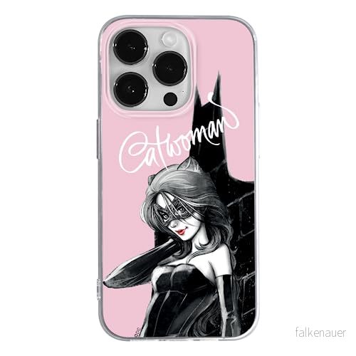 ERT GROUP mobiltelefonfodral för Apple Iphone 14 PRO MAX originalt och officiellt licensierat DC mönster Catwoman 001 optimalt anpassad till formen på mobiltelefonen, fodral tillverkad av TPU plast 5905131944573
