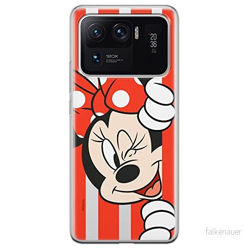 ERT GROUP mobiltelefonfodral för Xiaomi MI 11 ULTRA originalt och officiellt licensierat Disney mönster Minnie 059 optimalt anpassad till formen på mobiltelefonen, gedeeltelijk transparant 5903932709285