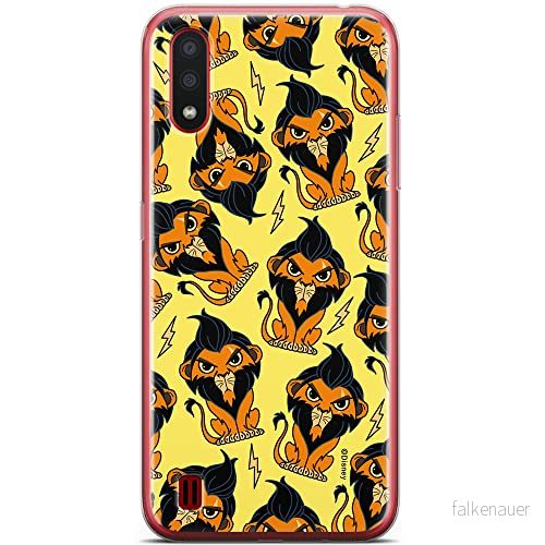 ERT GROUP mobiltelefonfodral för Samsung A01 originalt och officiellt licensierat Disney mönster Scar 002 optimalt anpassad till formen på mobiltelefonen, fodral tillverkad av TPU plast 5905131444035