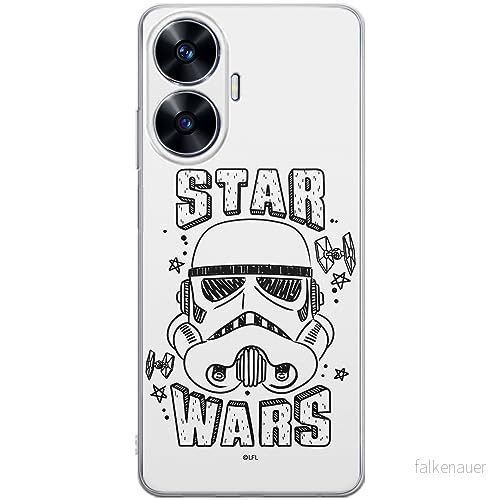 ERT GROUP mobiltelefonfodral för Realme C55 originalt och officiellt licensierat Star Wars mönster Stormtrooper 013 optimalt anpassad till formen på mobiltelefonen, fodral tillverkad av TPU plast 5905511864552