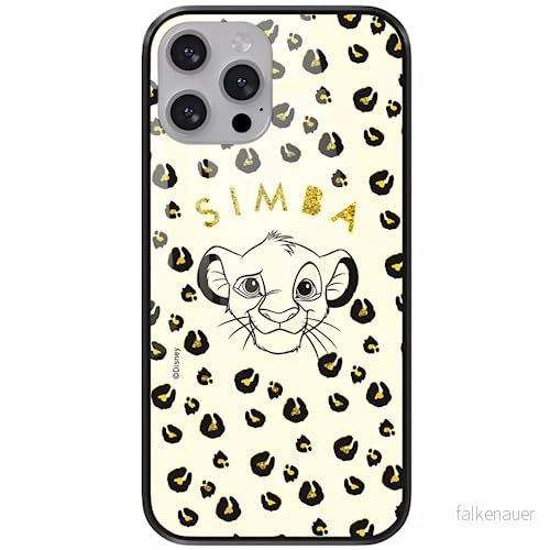 ERT GROUP mobiltelefonfodral för Apple Iphone 13 PRO MAX originalt och officiellt licensierat Disney mönster Simba & Friends 005 tillverkad av härdat glas, skyddsfodral 5904805868078