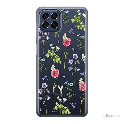 ERT GROUP mobiltelefonfodral för Samsung M53 5G originalt och officiellt licensierat Disney mönster Tinker Bell 004 optimalt anpassad till formen på mobiltelefonen, gedeeltelijk transparant 5905511387204