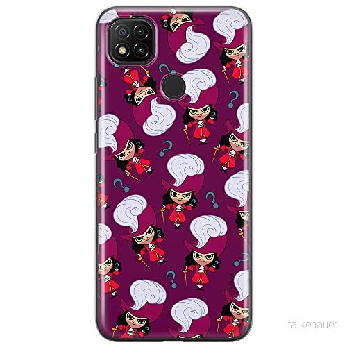 ERT GROUP mobiltelefonfodral för Xiaomi REDMI 9C originalt och officiellt licensierat Disney mönster James Hook 002 optimalt anpassad till formen på mobiltelefonen, fodral tillverkad av TPU plast 5905131448309