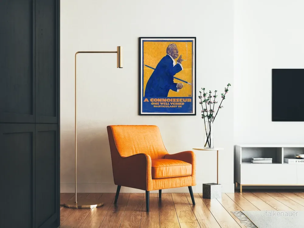 Vintageposter A Connoisseur för den eleganta rökaren - Bild 2