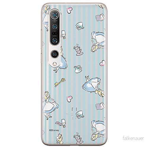 ERT GROUP mobiltelefonfodral för Xiaomi MI 10 / PRO originalt och officiellt licensierat Disney mönster Alice 001 optimalt anpassad till formen på mobiltelefonen, gedeeltelijk transparant 5903537166575