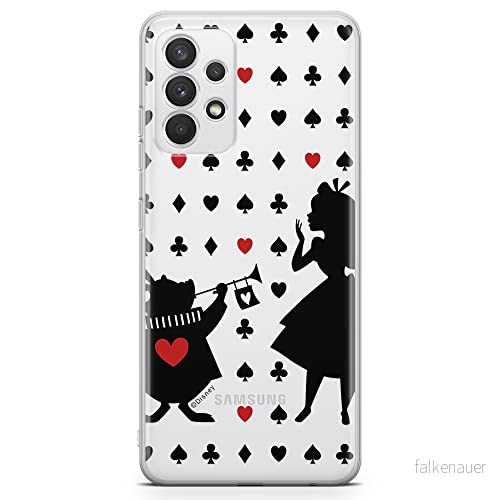 ERT GROUP mobiltelefonfodral för Samsung A32 4G LTE originalt och officiellt licensierat Disney mönster Alice & Friends 001 optimalt anpassad till formen på mobiltelefonen, gedeeltelijk transparant 5903040467398