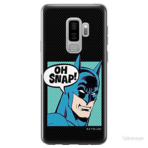 ERT GROUP mobiltelefonfodral för Samsung S9 PLUS originalt och officiellt licensierat DC mönster Batman 038 optimalt anpassad till formen på mobiltelefonen, fodral tillverkad av TPU plast 5905131549051