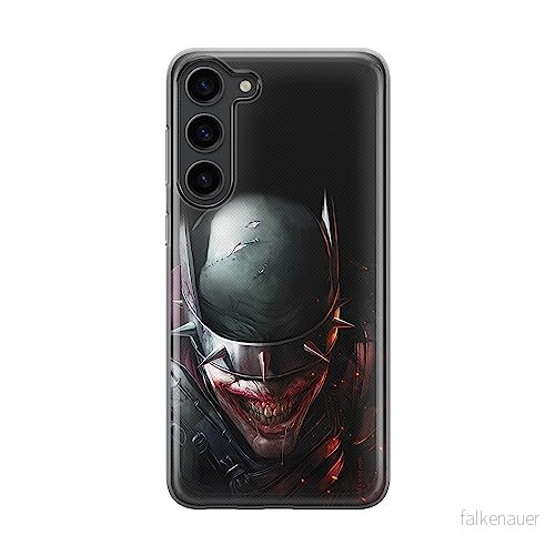 ERT GROUP mobiltelefonfodral för Samsung S23 PLUS originalt och officiellt licensierat DC mönster Batman Who Laughs 002 optimalt anpassad till formen på mobiltelefonen, fodral tillverkad av TPU plast 5905511438494