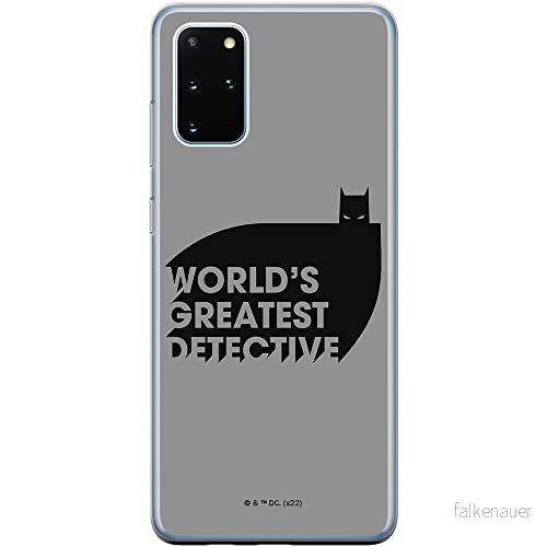 ERT GROUP mobiltelefonfodral för Samsung S20 PLUS / S11 originalt och officiellt licensierat DC mönster Batman 051 optimalt anpassad till formen på mobiltelefonen, fodral tillverkad av TPU plast 5905131540744
