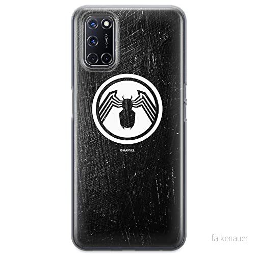 ERT GROUP mobiltelefonfodral för Oppo A92/ A72/ A52 originalt och officiellt licensierat Marvel mönster Venom 001 optimalt anpassad till formen på mobiltelefonen, fodral tillverkad av TPU plast 5903040202227