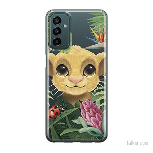 ERT GROUP mobiltelefonfodral för Samsung M13 4G/M23 5G/F23 originalt och officiellt licensierat Disney mönster Simba & Friends 002 anpassad till formen på mobiltelefonen, gedeeltelijk transparant 5905511359546